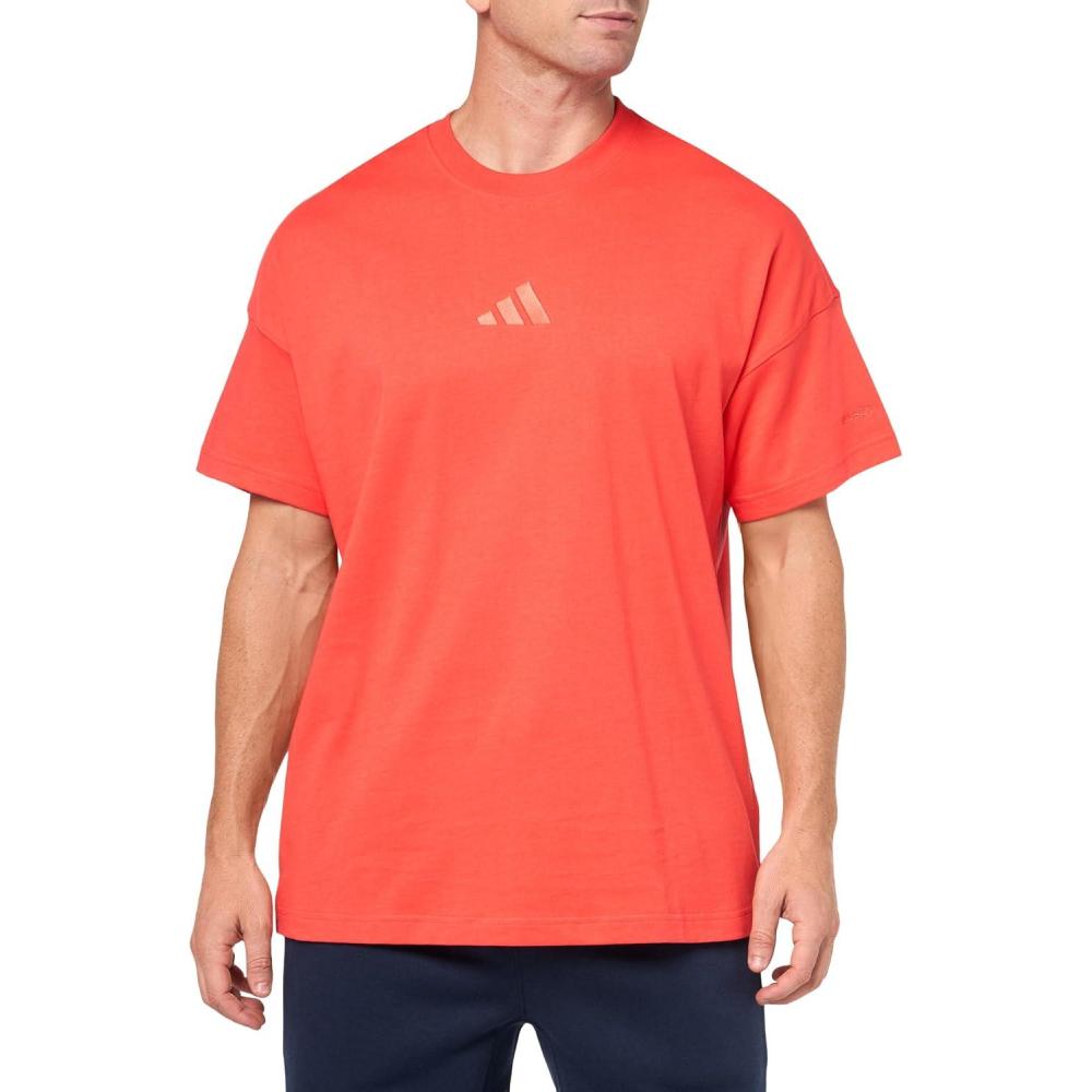 imageadidas Mens ALL SZN Loose TShirtBright Red