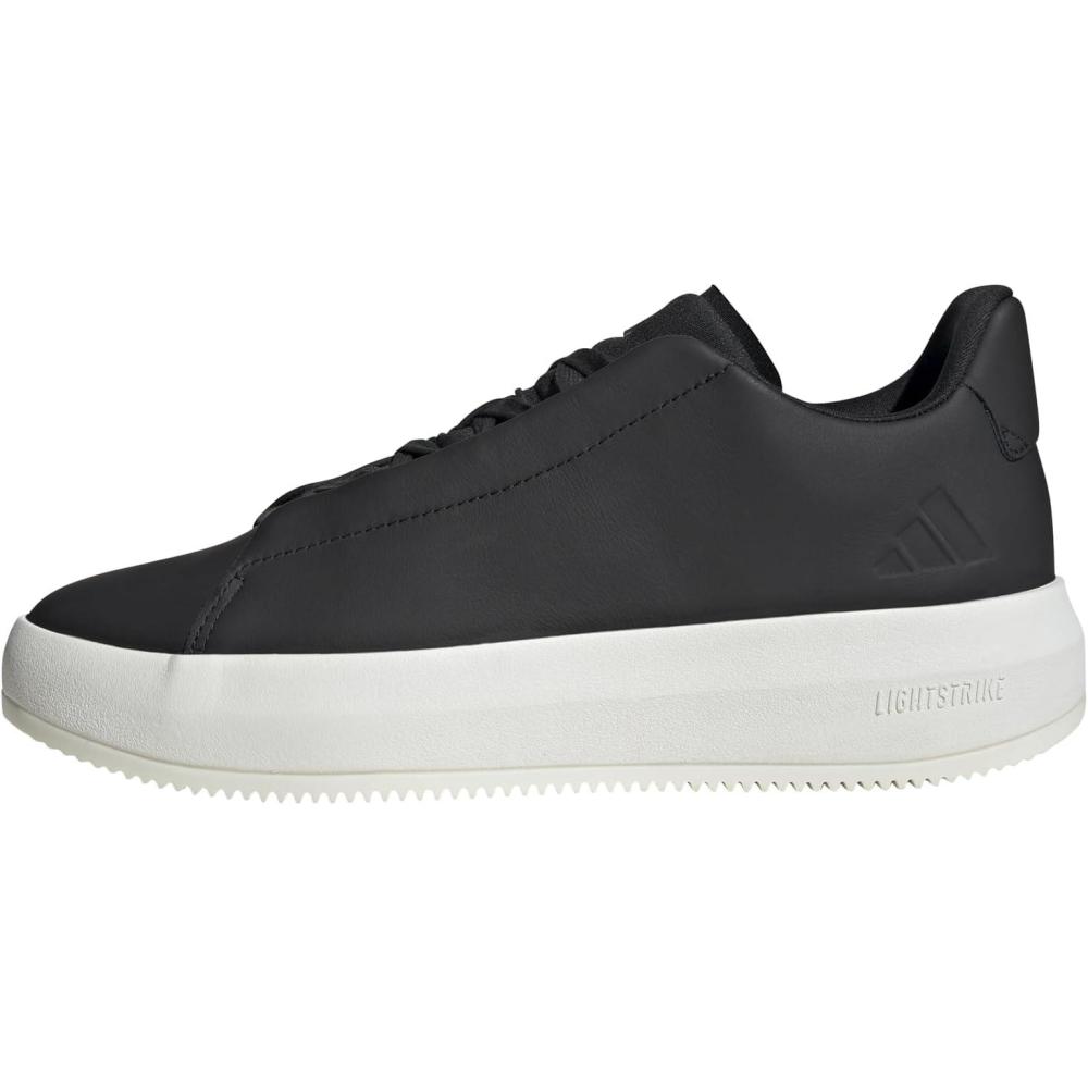 imageadidas Mens Acesmash Fashion SneakersBlackBlackWhite