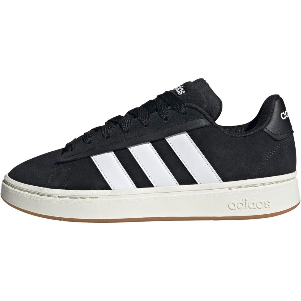 imageadidas Mens Grand Court Alpha ShoesBlackWhiteGum