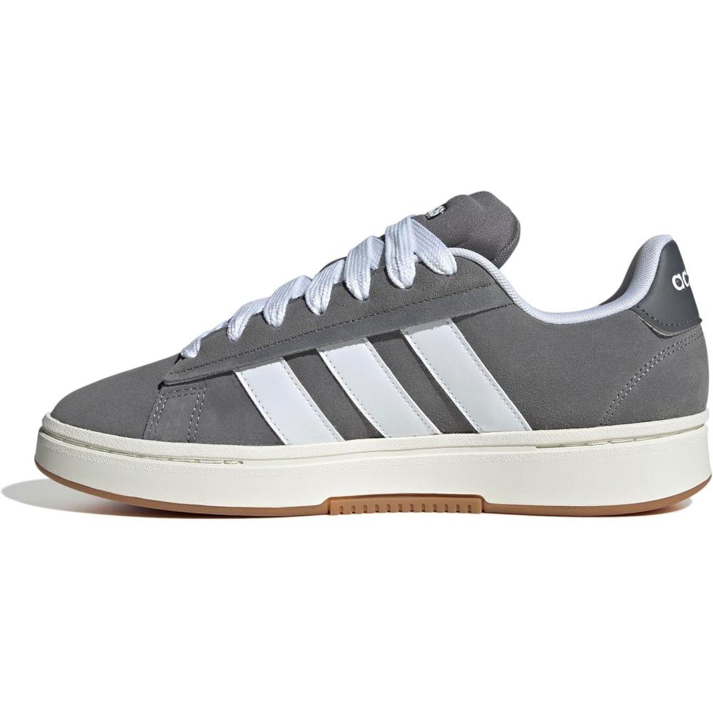 imageadidas Mens Grand Court Alpha ShoesGreyWhiteOff White
