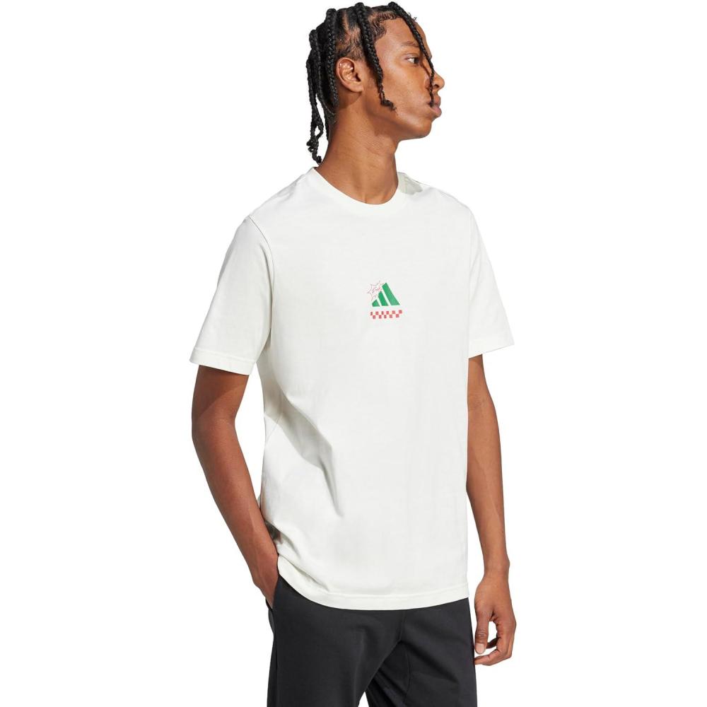 imageadidas Mens Lounge Pizza Graphic TShirtOffwhite