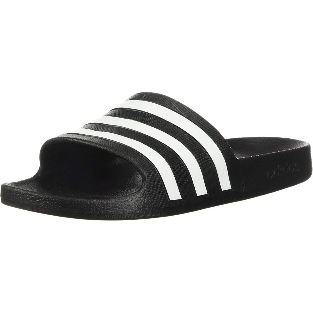 imageadidas Womens Adilette SandalCore BlackWhiteCore Black