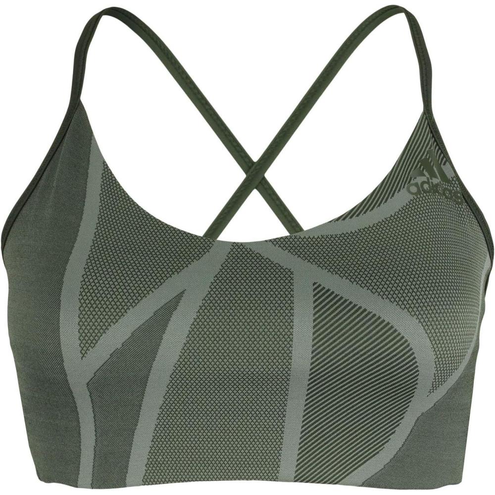 imageadidas Womens PK All Me Sports Bra Legend EarthLegend Earth