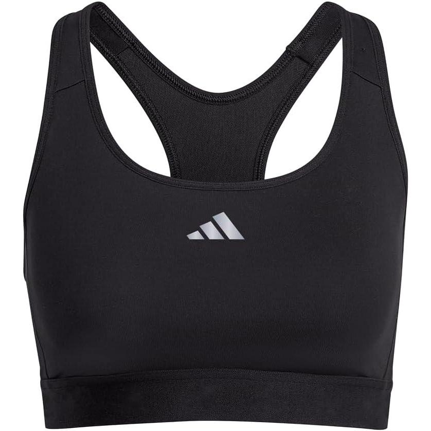 imageadidas Womens Power React Sports Bra Training Casual Casual Cooling  BlackBlack
