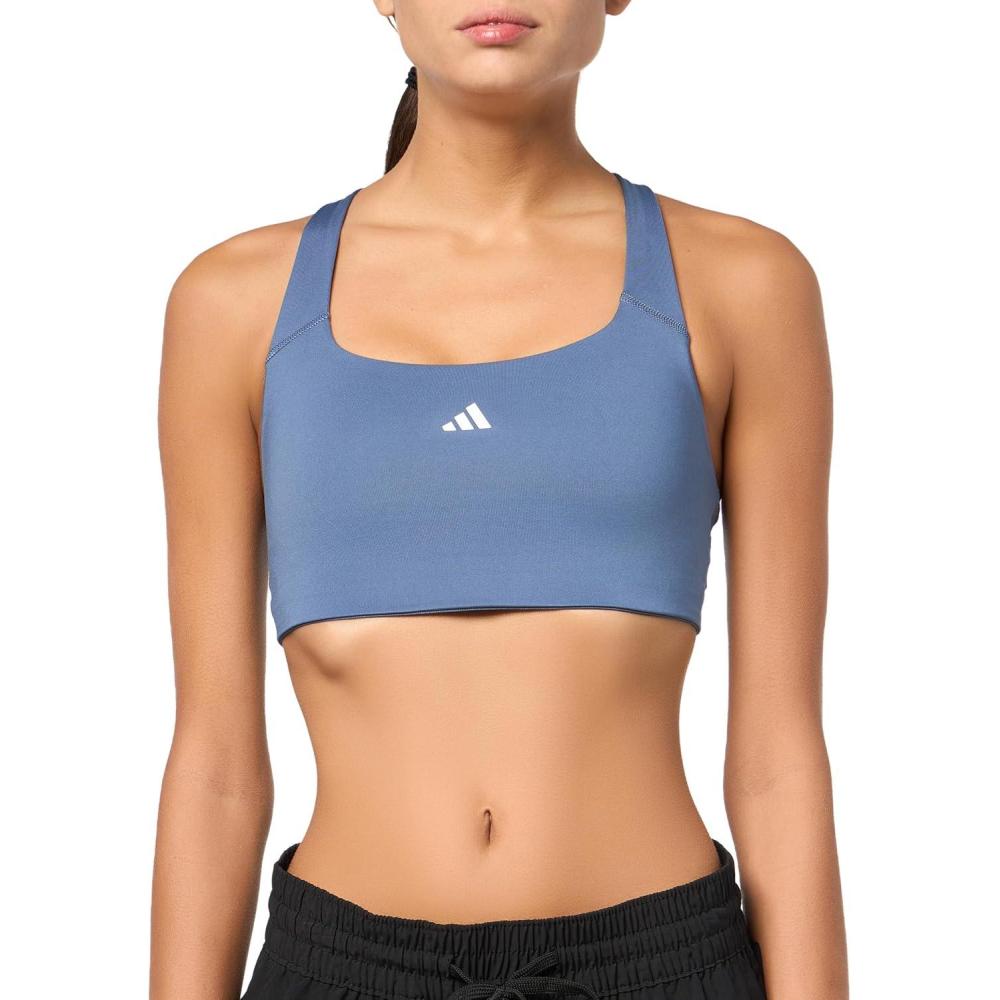 imageadidas Womens Powerimpact Training Medium Support BraPreloved Ink