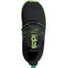 imageAdidas UnisexChild Lite Racer Adapt 70 SneakerBlackSemi Court GreenSolar Slime