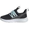 imageAdidas UnisexChild Lite Racer Adapt 70 SneakerBlackViolet ToneHalo Mint