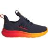 imageAdidas UnisexChild Lite Racer Adapt 70 SneakerInkCrew YellowPure Ruby