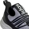 imageAdidas UnisexChild Lite Racer Adapt 70 SneakerWhiteBlackBlack