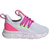 imageAdidas UnisexChild Lite Racer Adapt 70 SneakerWhiteLucid LemonLucid Pink