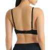 imageAdidas Womens 3 Stripes Active Essentials Cotton Scoop Bralette with Removable CookiesBlack