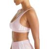 imageAdidas Womens 3 Stripes Active Essentials Cotton Scoop Bralette with Removable CookiesClear Pink