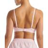 imageAdidas Womens 3 Stripes Active Essentials Cotton Scoop Bralette with Removable CookiesClear Pink