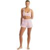 imageAdidas Womens 3 Stripes Active Essentials Cotton Scoop Bralette with Removable CookiesClear Pink
