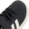 imageadidas BabyBoys Grand Court 20 Elastic Lace ampamp Strap SneakerBlackOff WhiteWhite