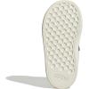imageadidas BabyBoys Grand Court 20 Elastic Lace ampamp Strap SneakerBlackOff WhiteWhite
