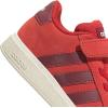 imageadidas BabyBoys Grand Court 20 Elastic Lace ampamp Strap SneakerCollegiate RedCollegiate BurgundyOff White