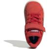imageadidas BabyBoys Grand Court 20 Elastic Lace ampamp Strap SneakerCollegiate RedCollegiate BurgundyOff White