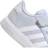 imageadidas BabyBoys Grand Court 20 Elastic Lace ampamp Strap SneakerCrystal SkyWhiteCrystal Sky