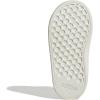 imageadidas BabyBoys Grand Court 20 Elastic Lace ampamp Strap SneakerGreyOff WhiteWhite