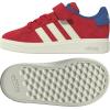imageadidas BabyBoys Grand Court 20 Elastic Lace ampamp Strap SneakerPure RubyWhiteBright Royal