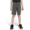 imageadidas Boys Classic 3Stripes ShortsDark Gray