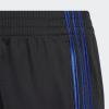 imageadidas Boys Iconic Tricot Jogger PantsBlack With Bold Blue