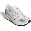 imageadidas Boys Lightblaze Lace Up SneakersCrystal WhiteWhiteSilver Metallic