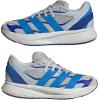 imageadidas Boys Lightblaze Lace Up SneakersHalo BlueLucid Ray BlueGrey