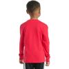 imageadidas Boys Long Sleeve Sport Graphic TeePure Ruby