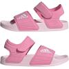 imageadidas Kids Adilette Slide SandalsBliss PinkWhiteClear Pink