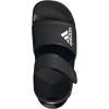 imageadidas Kids Adilette Slide SandalsCore BlackWhiteCore Black