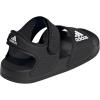 imageadidas Kids Adilette Slide SandalsCore BlackWhiteCore Black
