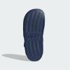 imageadidas Kids Adilette Slide SandalsTeam Royal BlueGreen SparkDark Blue