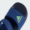 imageadidas Kids Adilette Slide SandalsTeam Royal BlueGreen SparkDark Blue