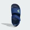 imageadidas Kids Adilette Slide SandalsTeam Royal BlueGreen SparkDark Blue