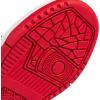 imageadidas Kids Break Start Hook ampamp Loop ShoeBlackTeam Power RedWhite