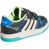imageadidas Kids Break Start Hook ampamp Loop ShoeBlackWhiteBright Royal