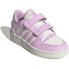 imageadidas Kids Break Start Hook ampamp Loop ShoeBliss LilacBliss LilacWhite