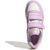 imageadidas Kids Break Start Hook ampamp Loop ShoeBliss LilacBliss LilacWhite