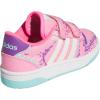imageadidas Kids Break Start Hook ampamp Loop ShoeBliss PinkWhiteSupplier Colour