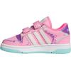 imageadidas Kids Break Start Hook ampamp Loop ShoeBliss PinkWhiteSupplier Colour