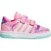 imageadidas Kids Break Start Hook ampamp Loop ShoeBliss PinkWhiteSupplier Colour