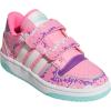 imageadidas Kids Break Start Hook ampamp Loop ShoeBliss PinkWhiteSupplier Colour