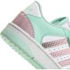 imageadidas Kids Break Start Hook ampamp Loop ShoeClear MintClear PinkWhite