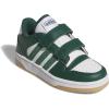 imageadidas Kids Break Start Hook ampamp Loop ShoeCollegiate GreenCollegiate GreenWhite