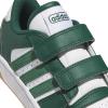 imageadidas Kids Break Start Hook ampamp Loop ShoeCollegiate GreenCollegiate GreenWhite