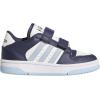 imageadidas Kids Break Start Hook ampamp Loop ShoeCollegiate NavyClear SkyWhite
