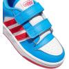 imageadidas Kids Break Start Hook ampamp Loop ShoeLucid Ray BluePure RubyWhite