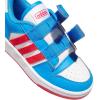 imageadidas Kids Break Start Hook ampamp Loop ShoeLucid Ray BluePure RubyWhite